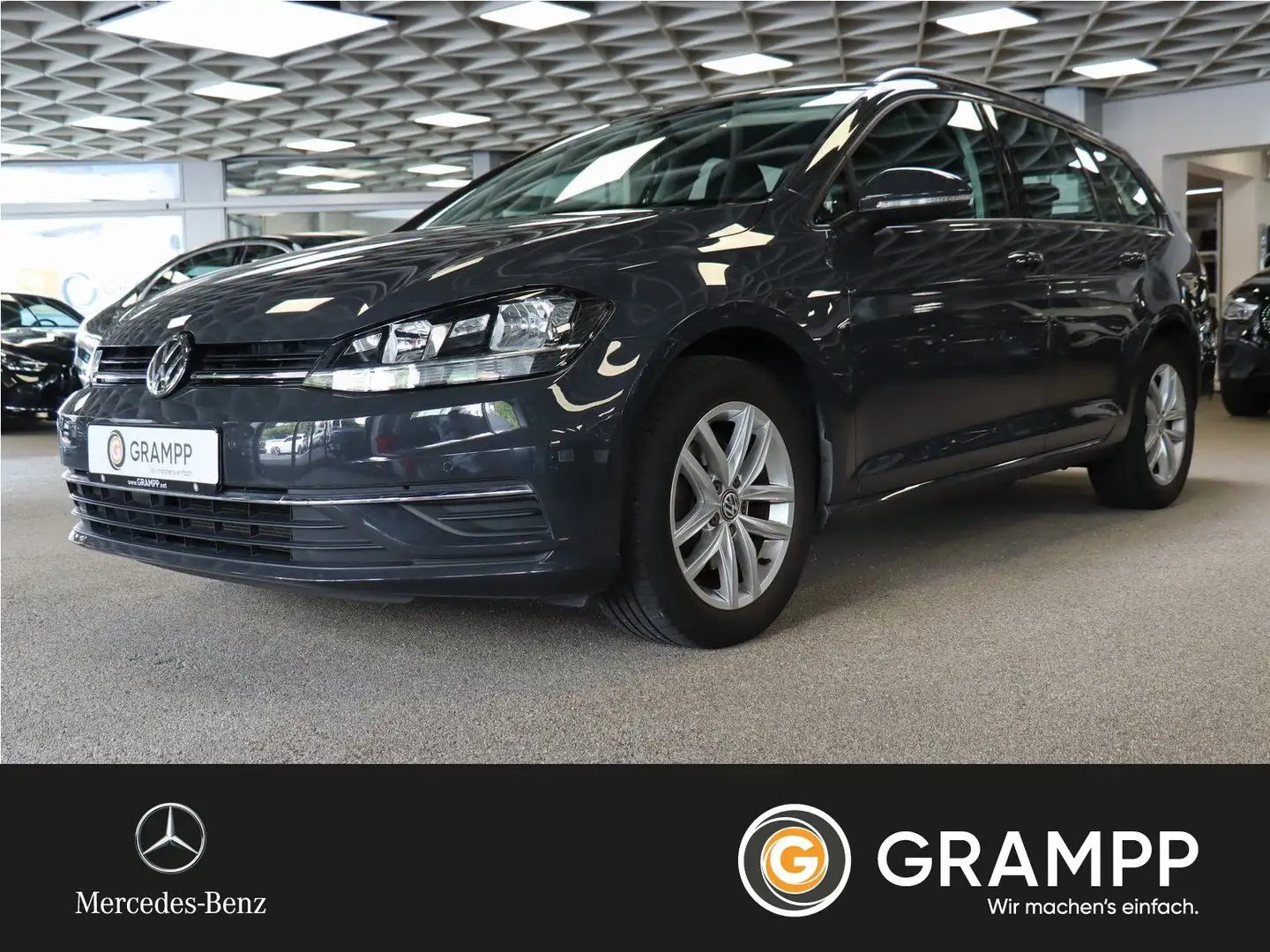 Volkswagen Golf VII 1.0 TSI BMT Comfortline DSG / Alu / PDC Grau - 1