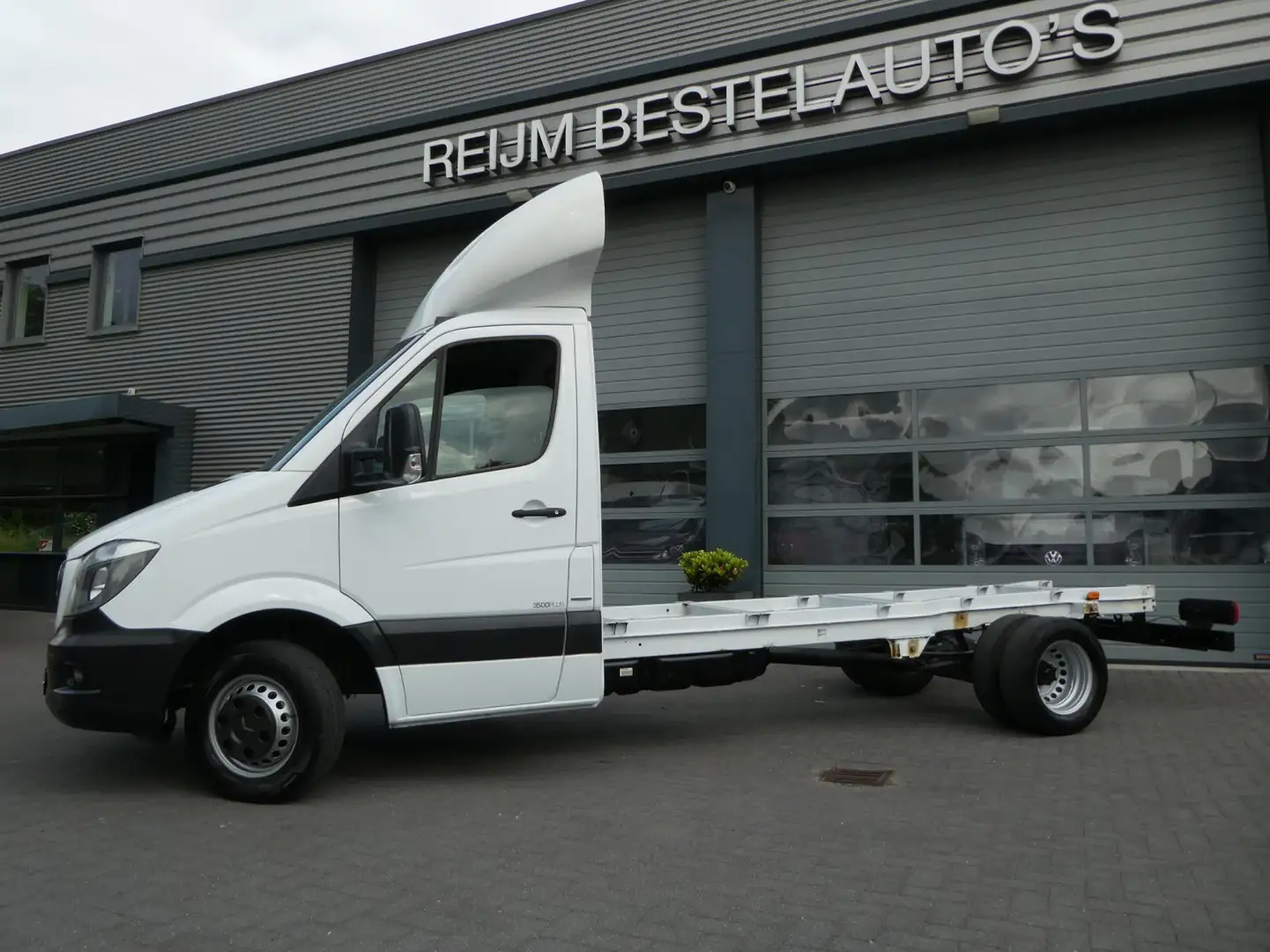 Mercedes-Benz Sprinter 516cdi L3, Euro-6, Automaat, Chassis, Airco. Chass Blanco - 2