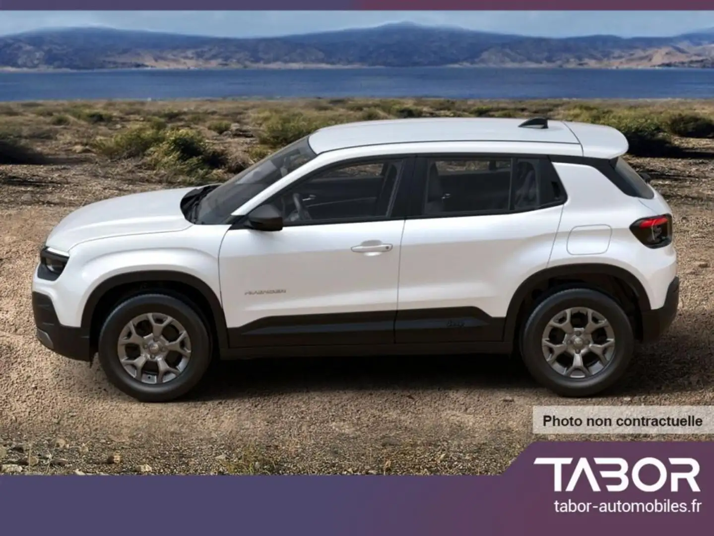 Jeep Avenger 1.2 MHEV 100 DTC Longitude GPS Blanc - 2