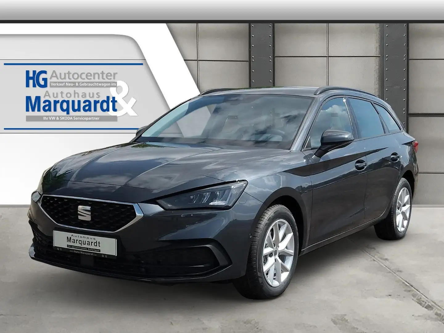 SEAT Leon Sportstourer 1.5eTSI LED Kamera AHK ACC Grau - 1