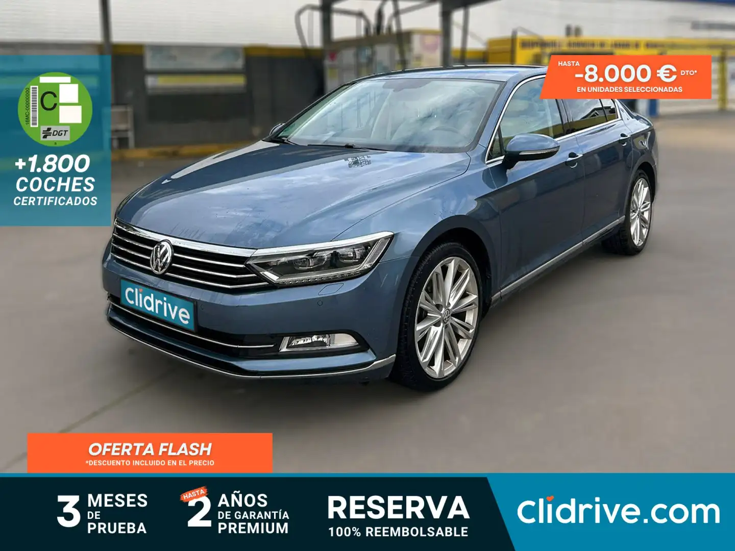 Volkswagen Passat 1.8 TSI Sport DSG Azul - 1