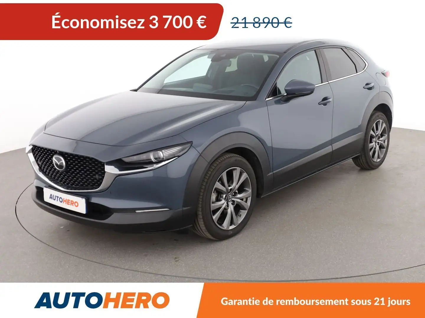 Mazda CX-30 2.0 Skyactiv-X M Hybrid 4x4 Sportline BVA6 Gris - 1