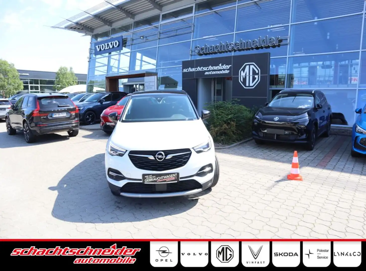 Opel Grandland X INNOVATION 2.0D Aut.+Navi+AHZV+ Weiß - 1