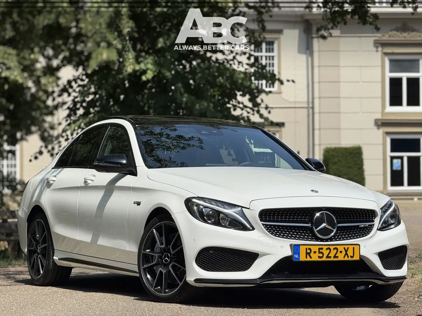 Mercedes-Benz C 43 AMG 4MATIC Pano Kuip Wit - 1