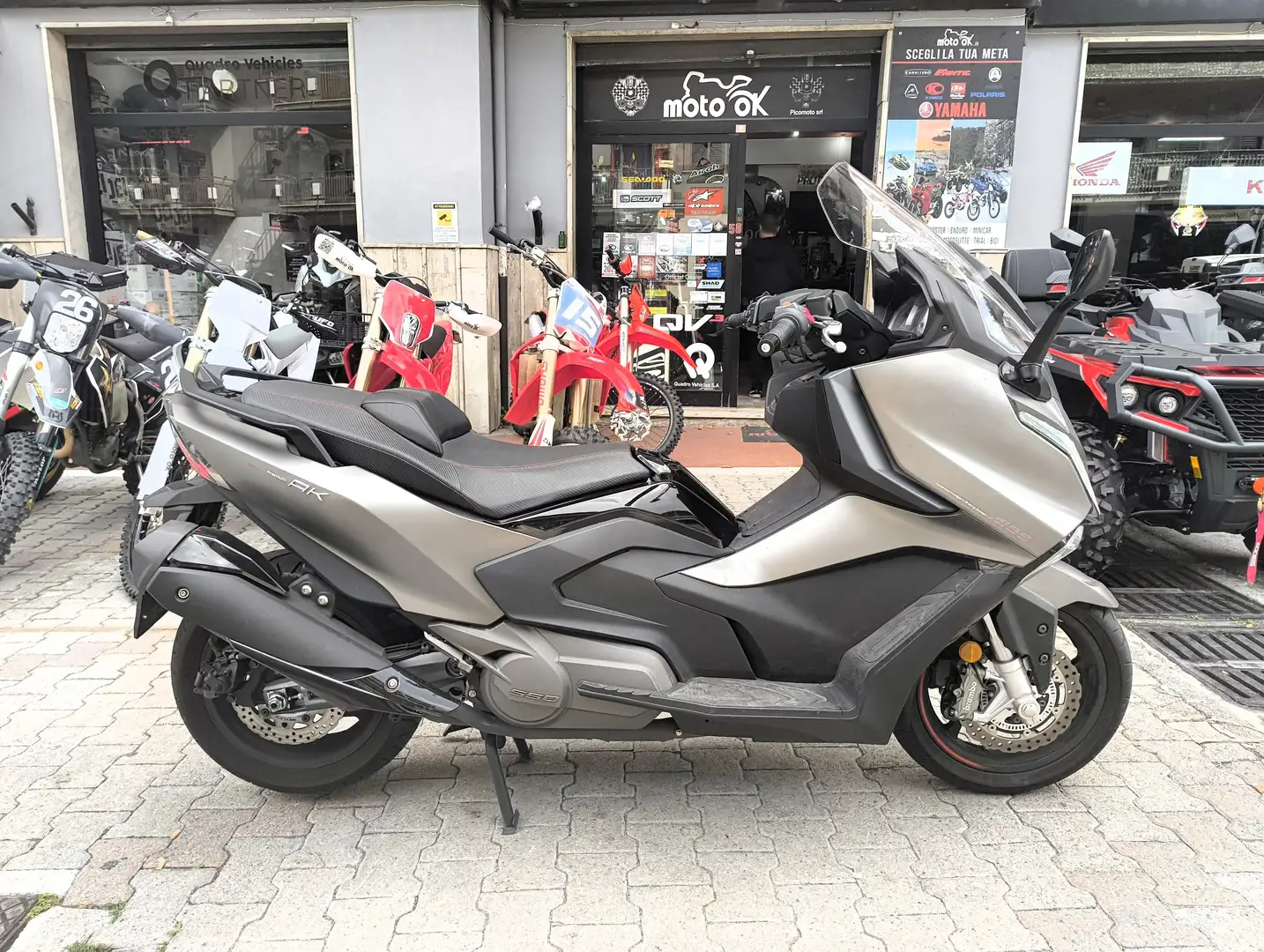 Kymco AK 550 Premium Grigio - 1