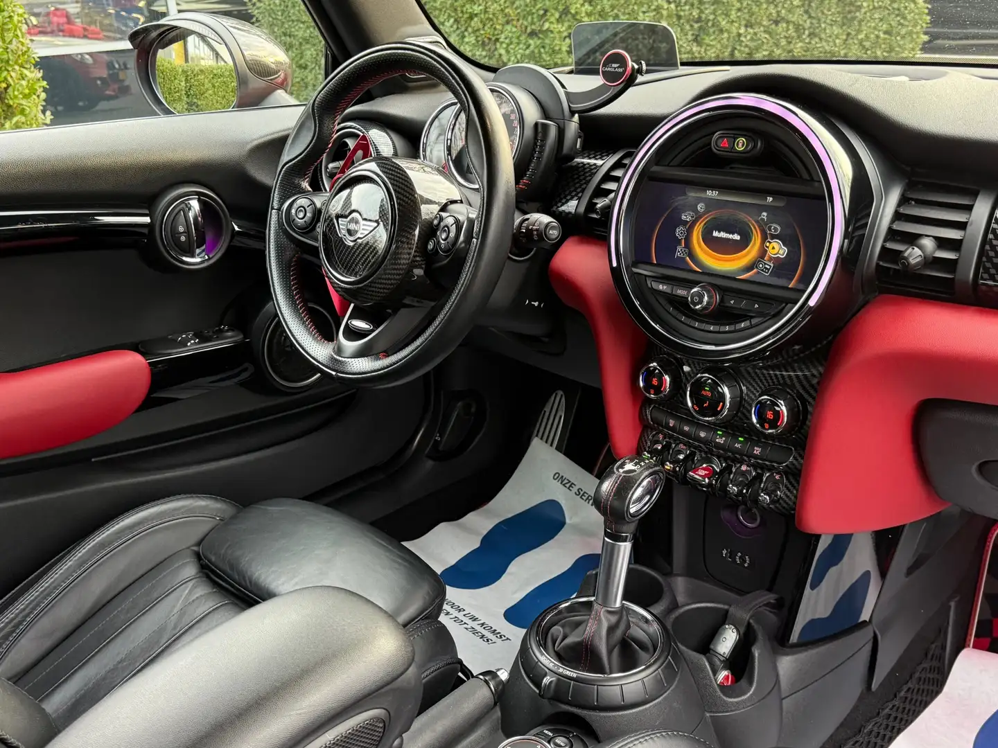 MINI John Cooper Works S - SPORT - AUTOMAAT - PARKEER CAMERA - HARMAN/KAR Червоний - 2