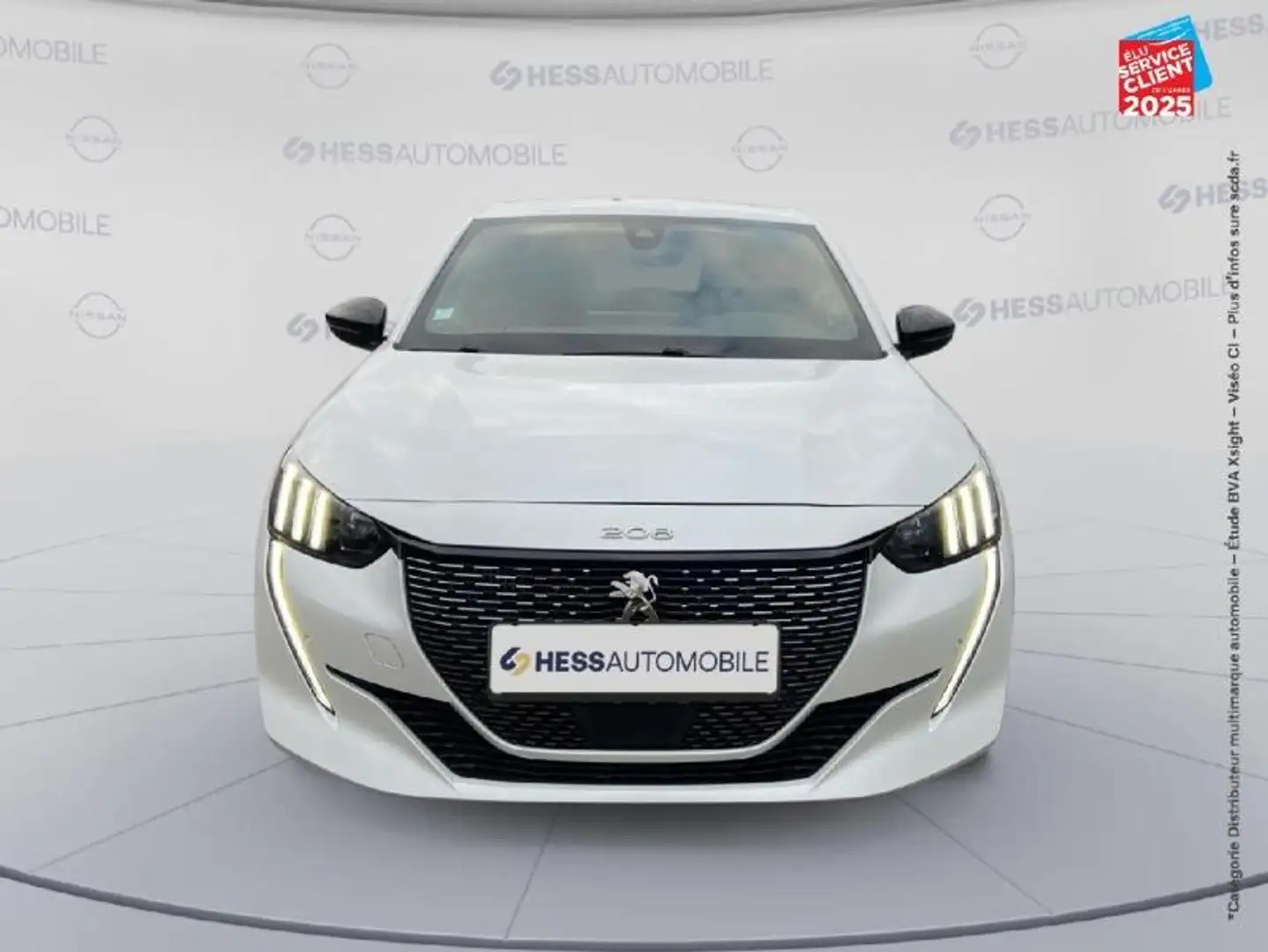 Peugeot 208 1.2 PureTech 100ch S\u0026S GT Line Blanc - 2