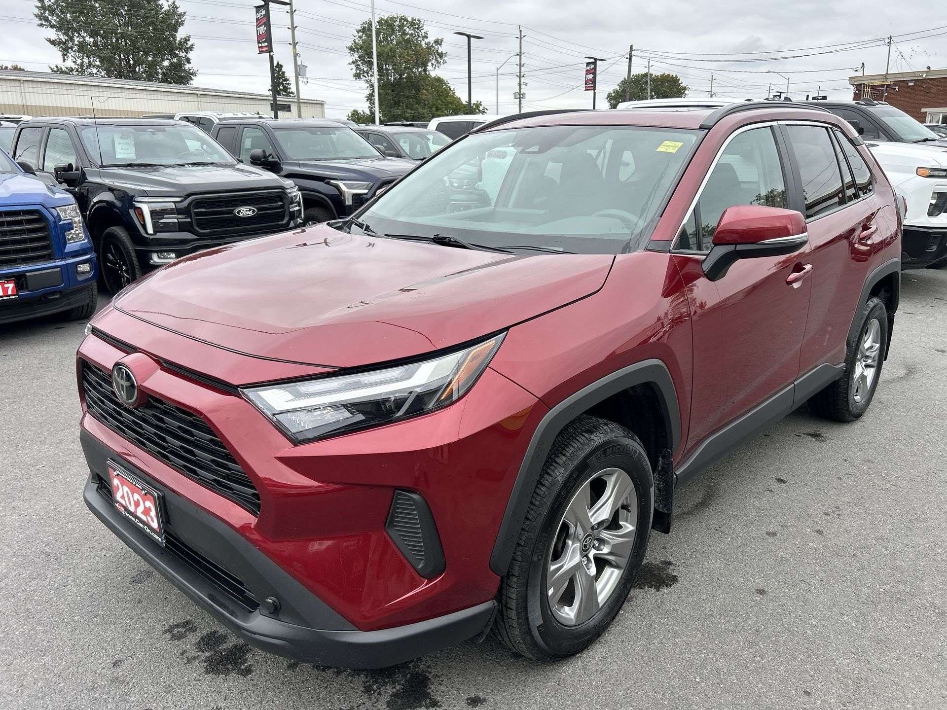 Red 2023 Toyota RAV4 SUV / Crossover All-Wheel Drive Automatic