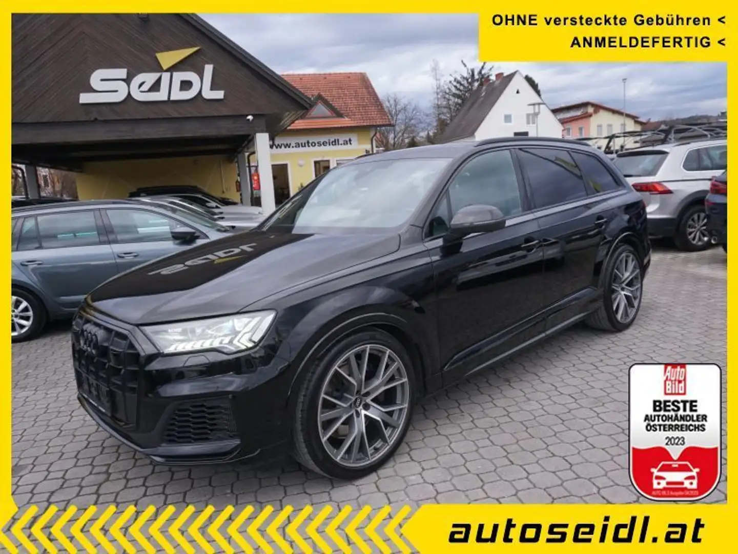 Audi SQ7 TDI quattro *TOPAUSSTATTUNG* Czarny - 1
