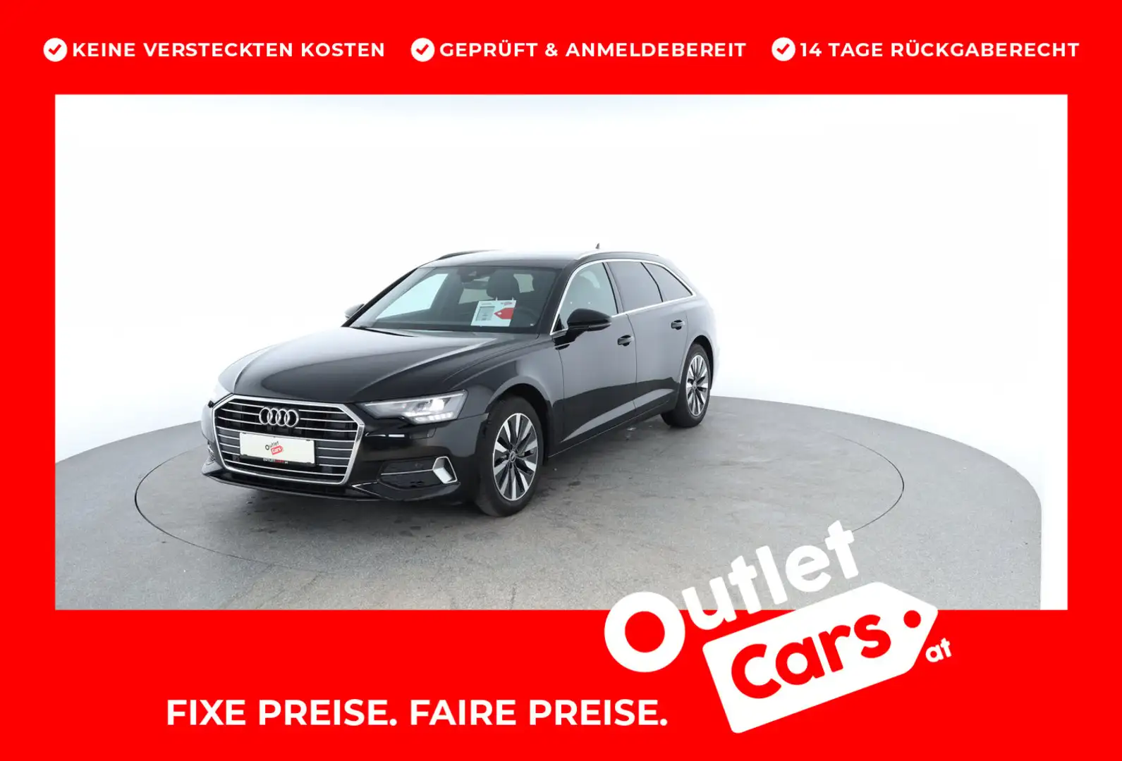 Audi A6 2.0 TDI Schwarz - 1