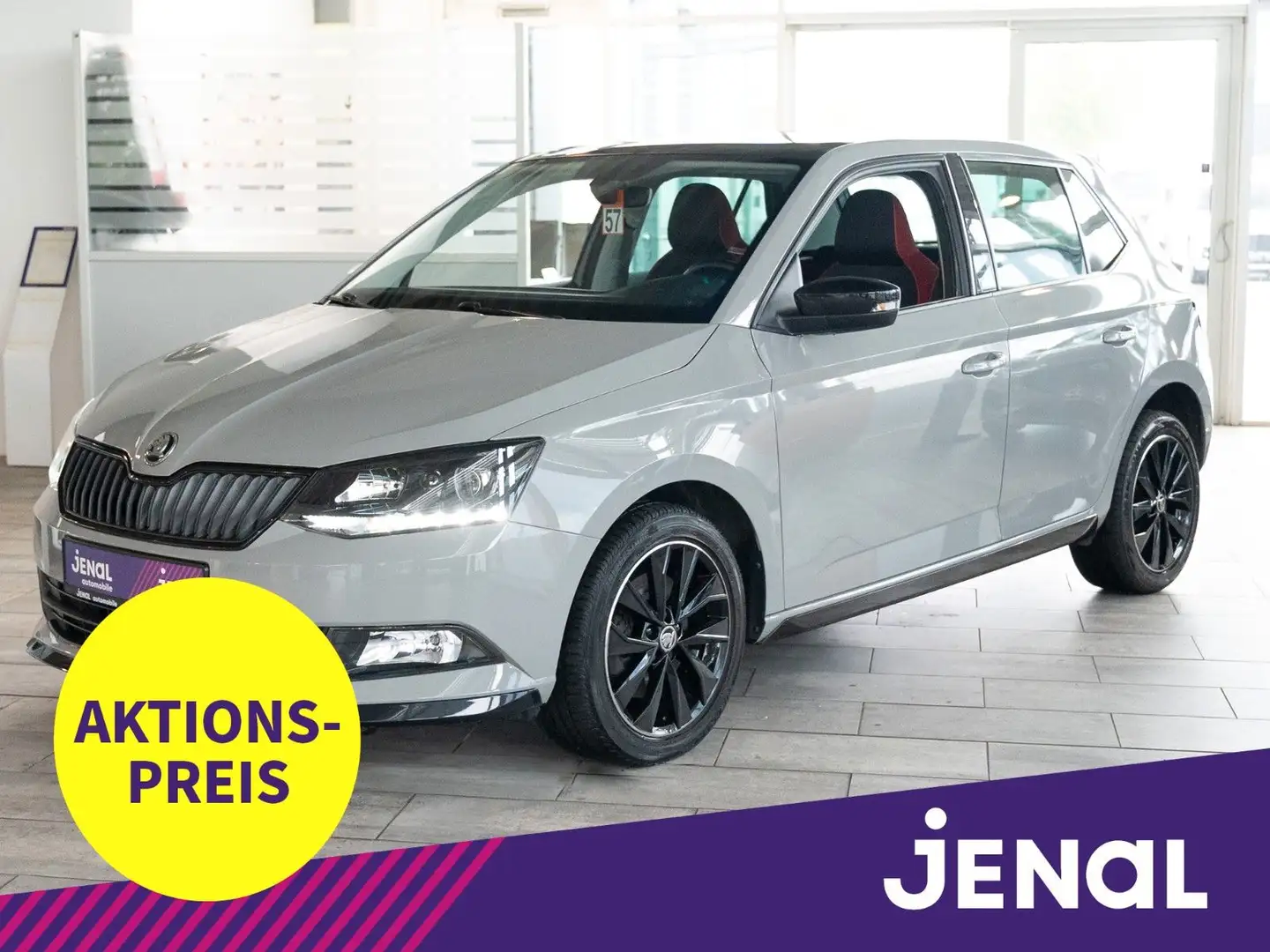 Skoda Fabia Monte Carlo SITZHZG./PANO/PDC HI. Grau - 1