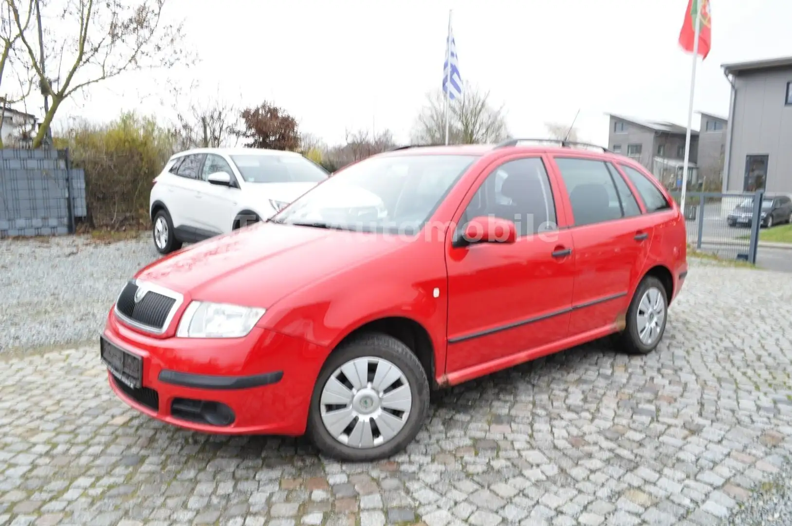 Skoda Fabia Combi Ambiente 55KW/121.000km/AHK Rot - 1