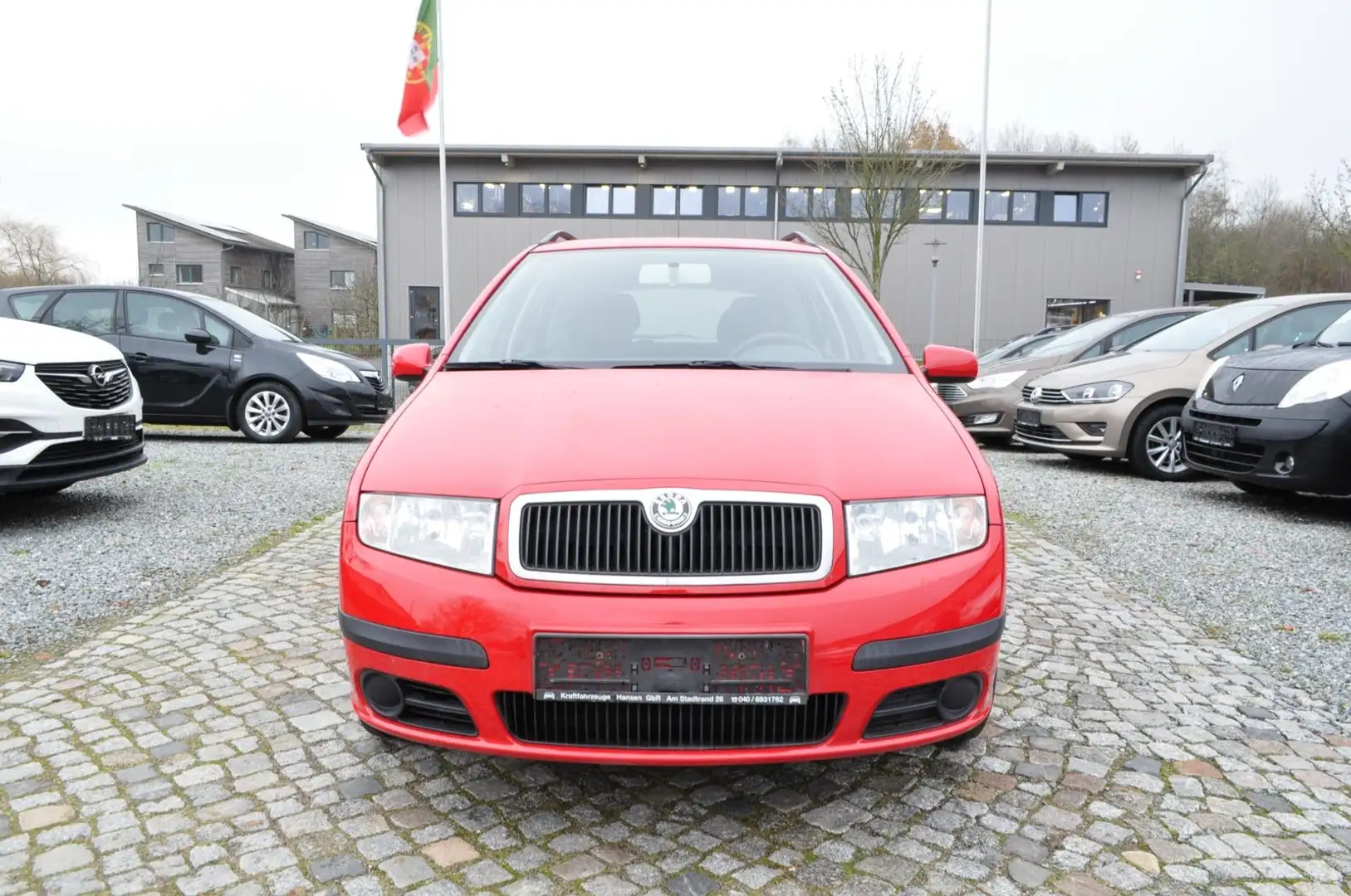 Skoda Fabia Combi Ambiente 55KW/121.000km/AHK Rot - 2