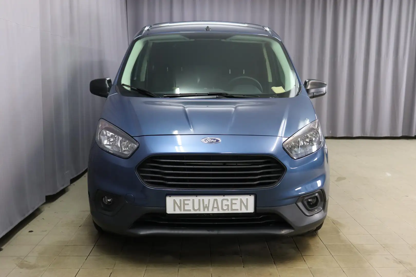 Ford Transit Trend 1.5 TDCi 74kW, Lederlenkrad, Klimaautomat... Blau - 2