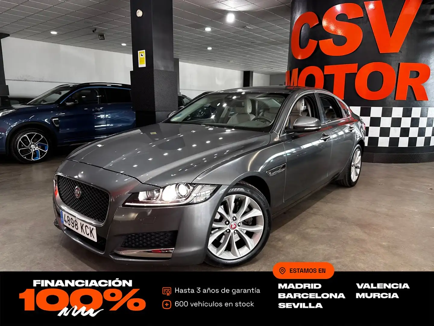 Jaguar XF 2.0i4D Pure Aut. 180 Gri - 1