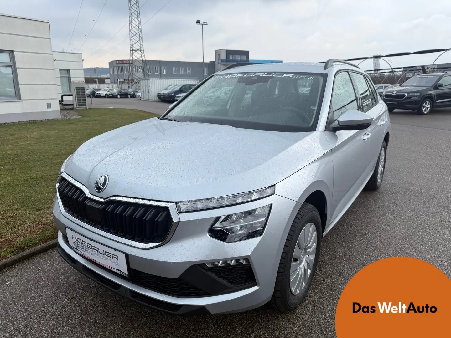 Skoda Kamiq Essence TSI Argent - 1