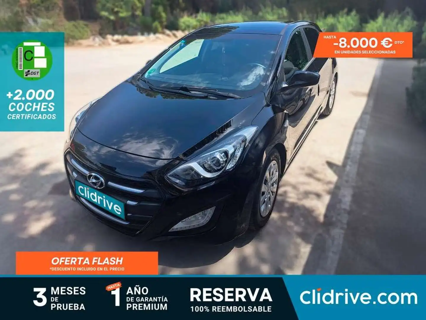 Hyundai i30 1.4 MPI BlueDrive Klass Negro - 1