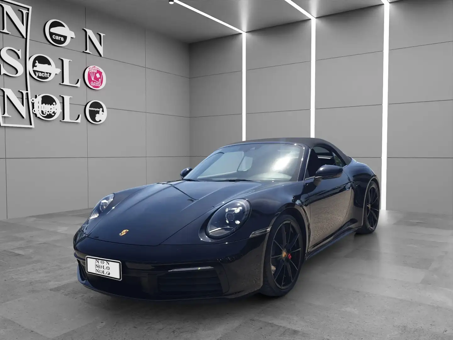 Porsche 992 911 Cabrio 3.0 Carrera auto Nero - 1