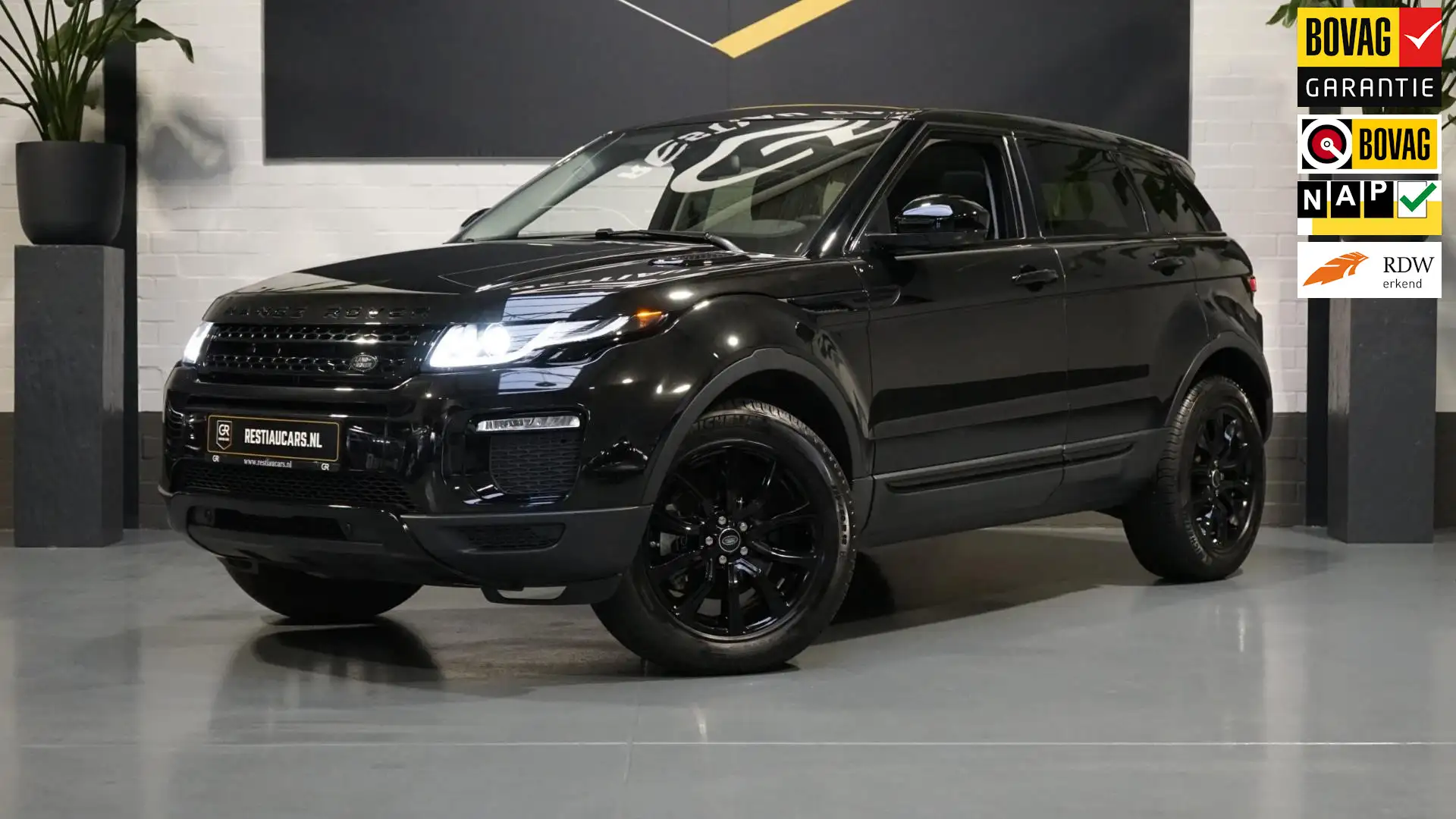 Land Rover Range Rover Evoque 2.0 Si4 SE 4WD AUTOMAAT-BLACK EDITION-CLIMA-CAMERA Negro - 1