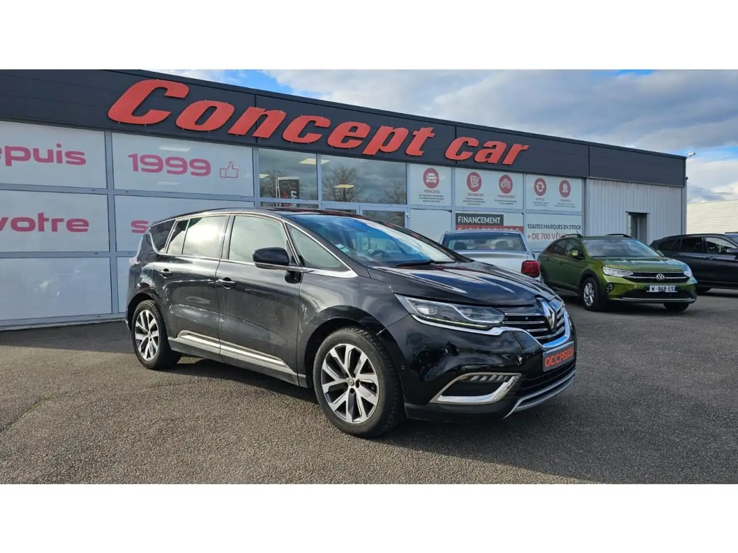 Renault Espace INTENS 1.6 dCi 160cv EDC 7places + Toit panoramiqu Černá - 1
