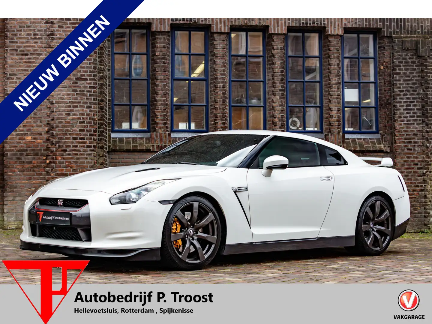 Nissan GT-R 3.8 V6 Black Edition MRT650 Ecutek/Bose Blanc - 1