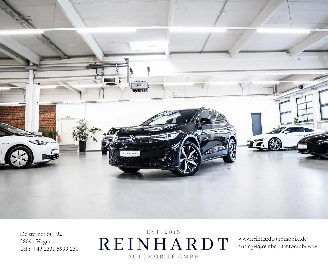 Volkswagen ID.4 GTX 4MOTION ALL-BLACK/IQ-LIGHT/ACC/SIDE/360 Schwarz - 1
