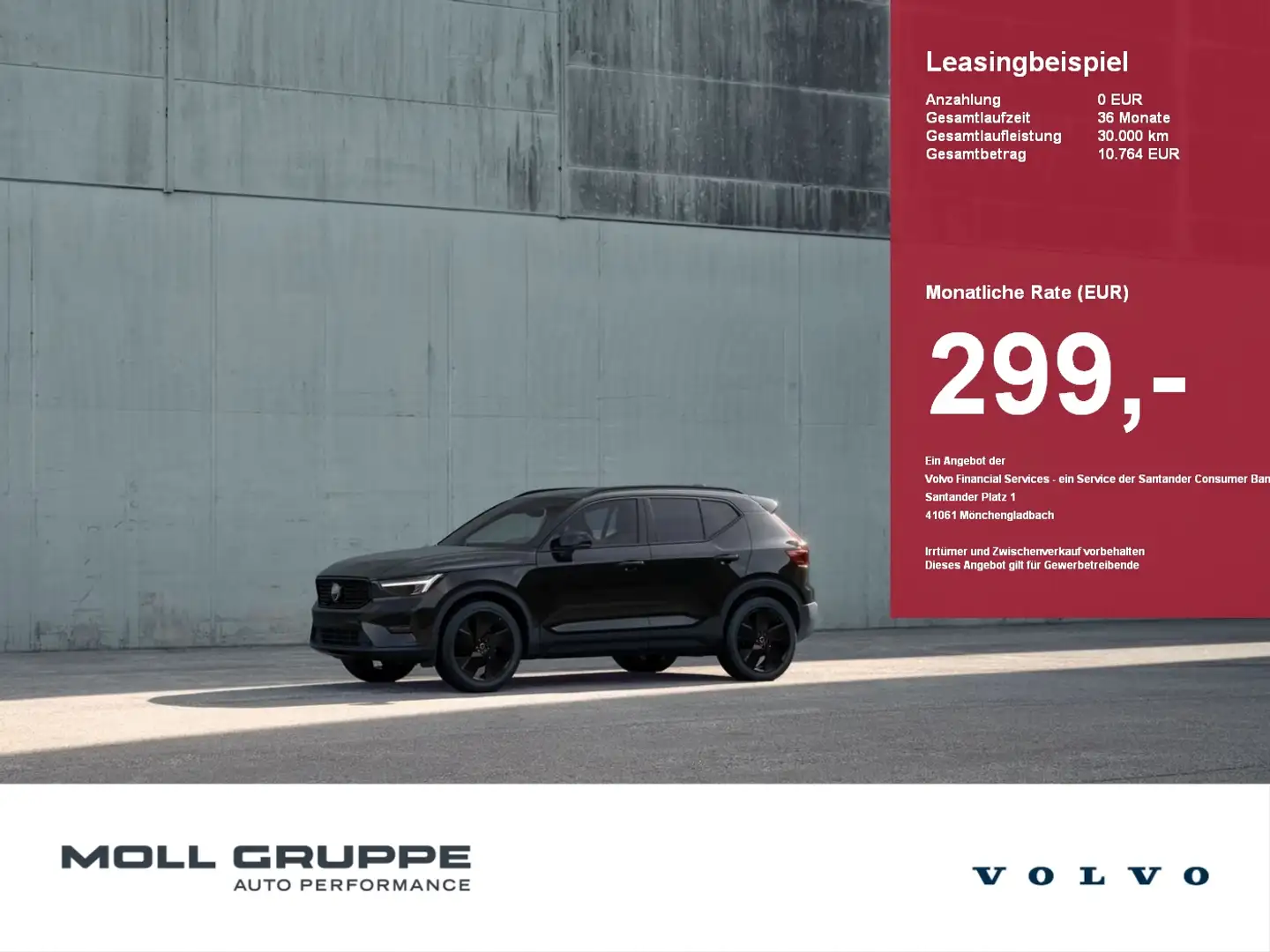 Volvo XC40 B3 Schwarz - 1