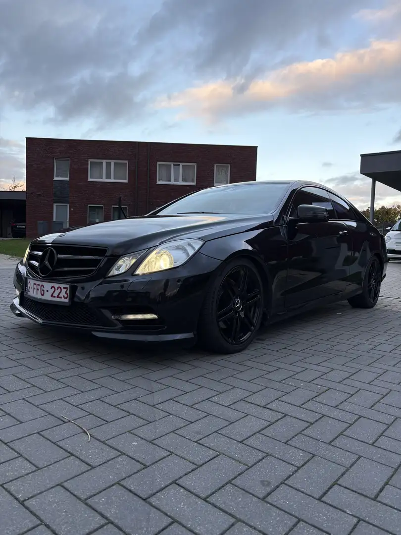 Mercedes-Benz E 350 CDI DPF Coupe BlueEFFICIENCY 7G-TRONIC Avantgarde Noir - 1