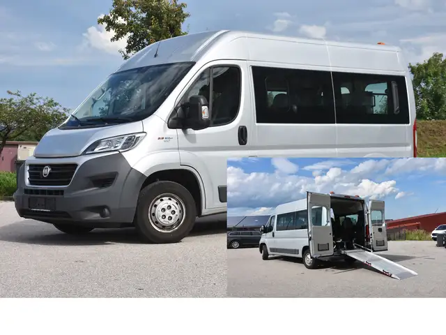 Fiat Ducato L2 H2/ Luxusbus/Rampe/Flexboden/9 Sitzer