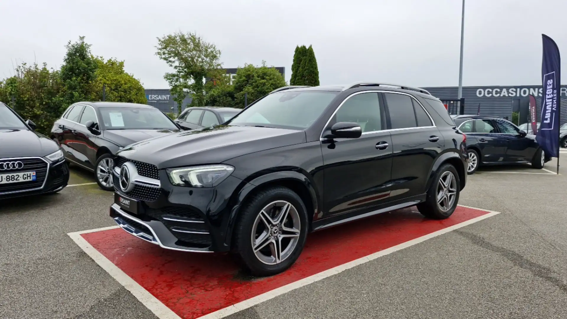 Mercedes-Benz GLE 400 400D 4MATIC AMG Line 7 Places Noir - 1