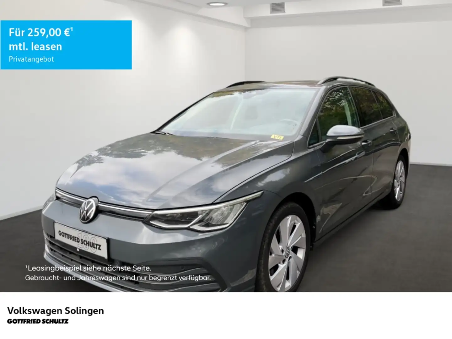 Volkswagen Golf Variant VIII 2.0 TDI Life DSG   AHK   ACC   Spurwechselass Grau - 1