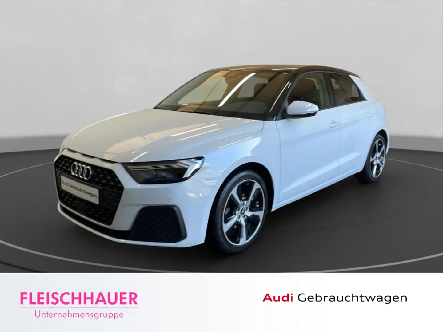 Audi A1 30 TFSI Sportback DSG LED CarPlay Tel.-Vorb. Temp Weiß - 1