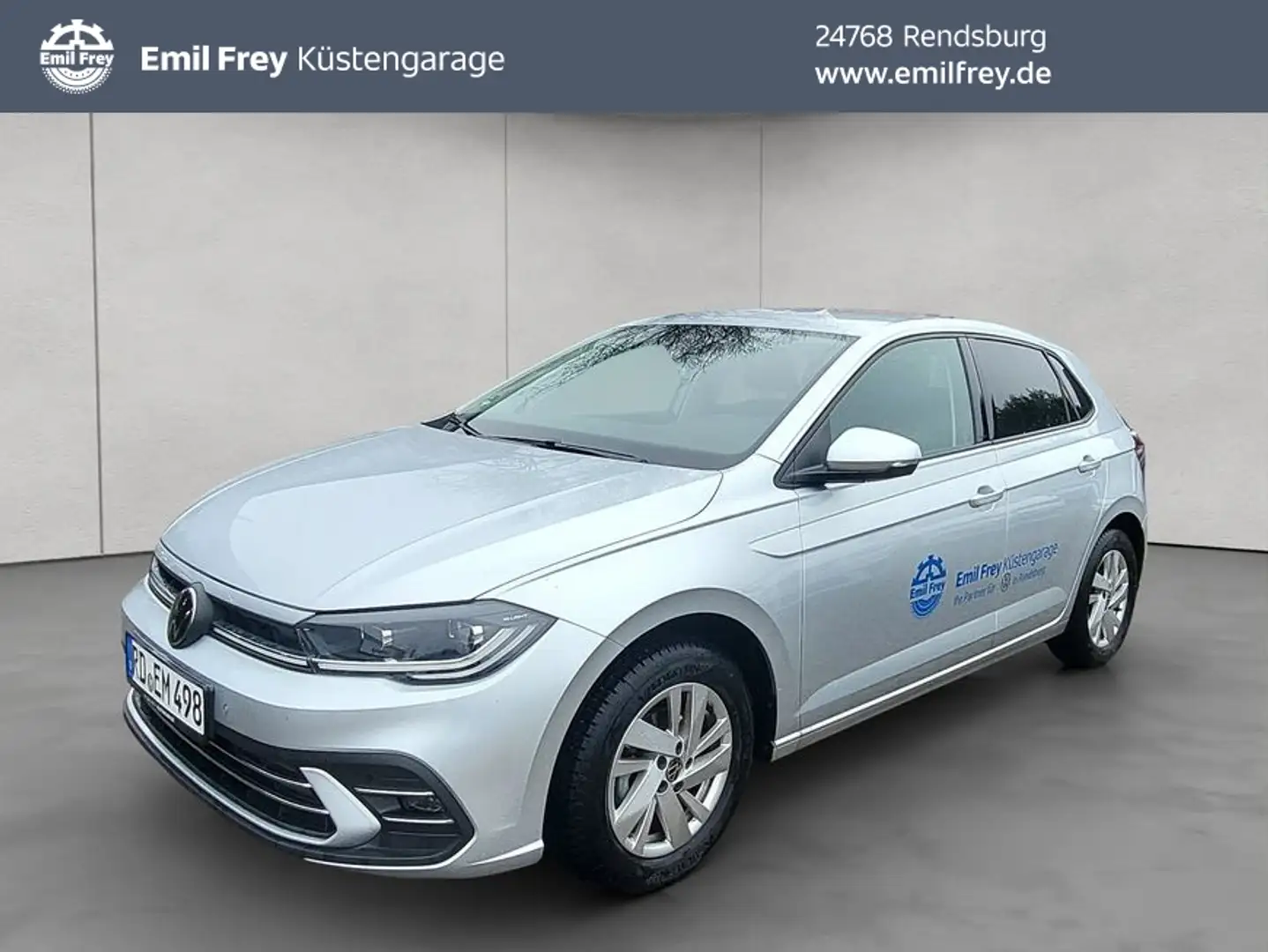Volkswagen Polo 1.0 TSI OPF Style NAVI ACC GJR Silber - 1