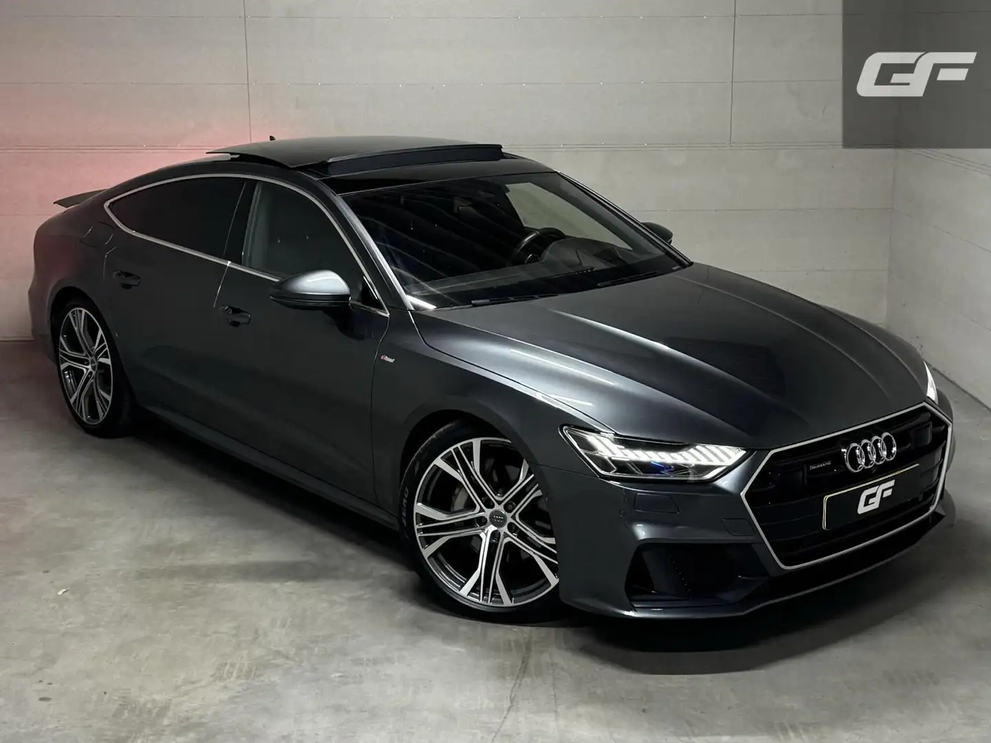Audi A7 Sportback 50 TDI V6 Quattro S-Line Pano B&O+ Lucht Grijs - 2