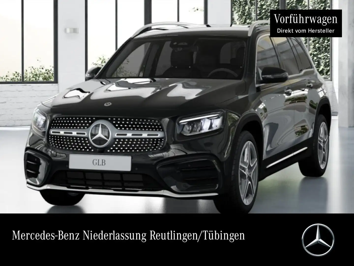 Mercedes-Benz GLB 220 4M AMG+360°+AHK+LED+TOTW+KEYLESS+8G Schwarz - 1
