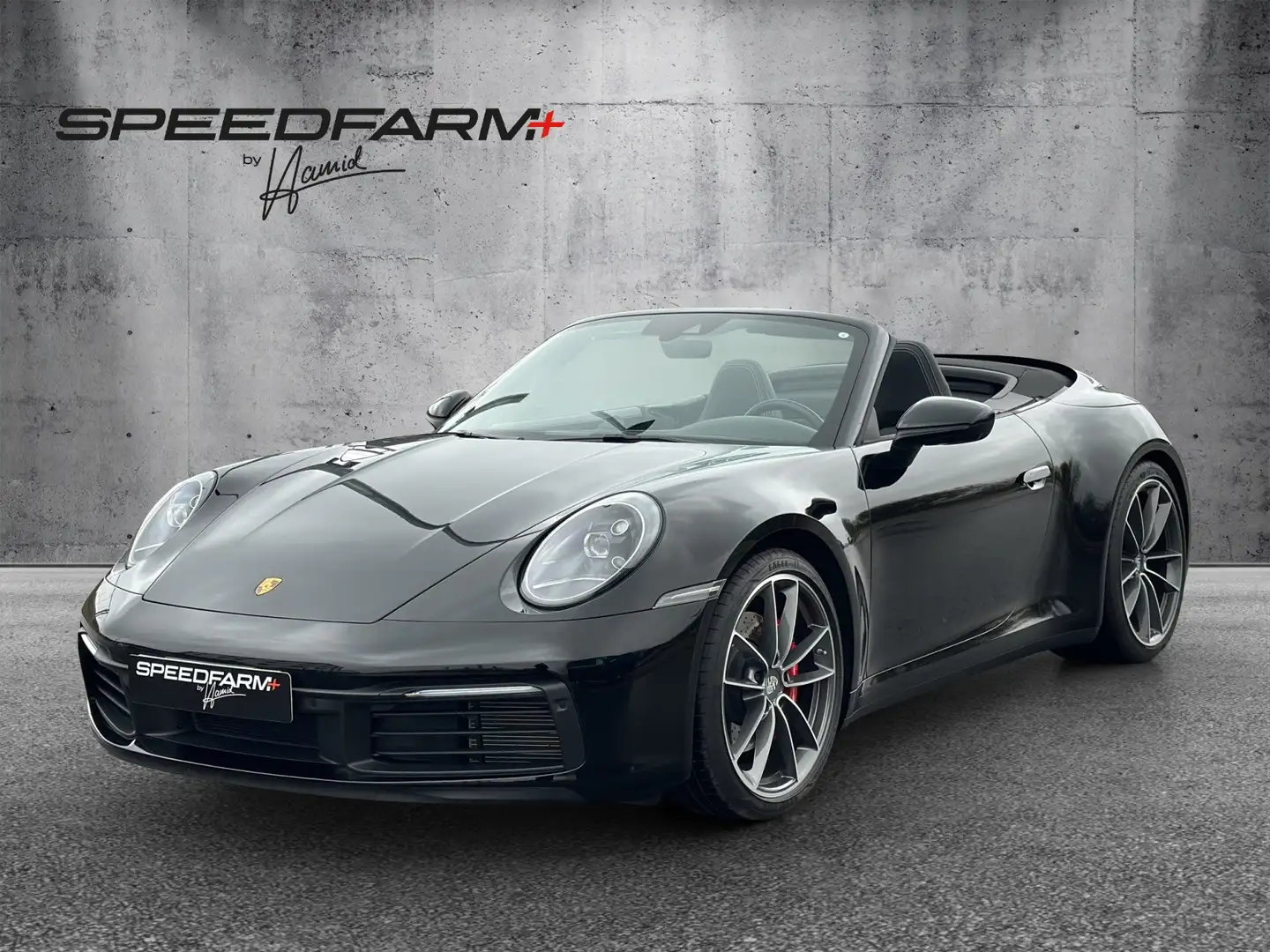 Porsche 911 Carrera 4 S Cabriolet Nur 9474 KM Schwarz - 1