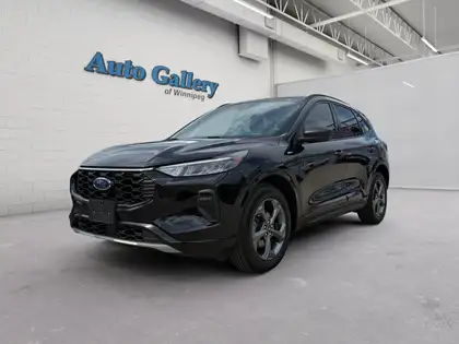 Black 2023 Ford Escape Hybrid ST-Line AWD SUV / Crossover 8-Speed Automatic