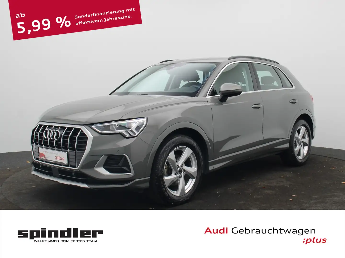 Audi Q3 advanced 35 TDI quattro S-tronic / Navi+, LED Grau - 1