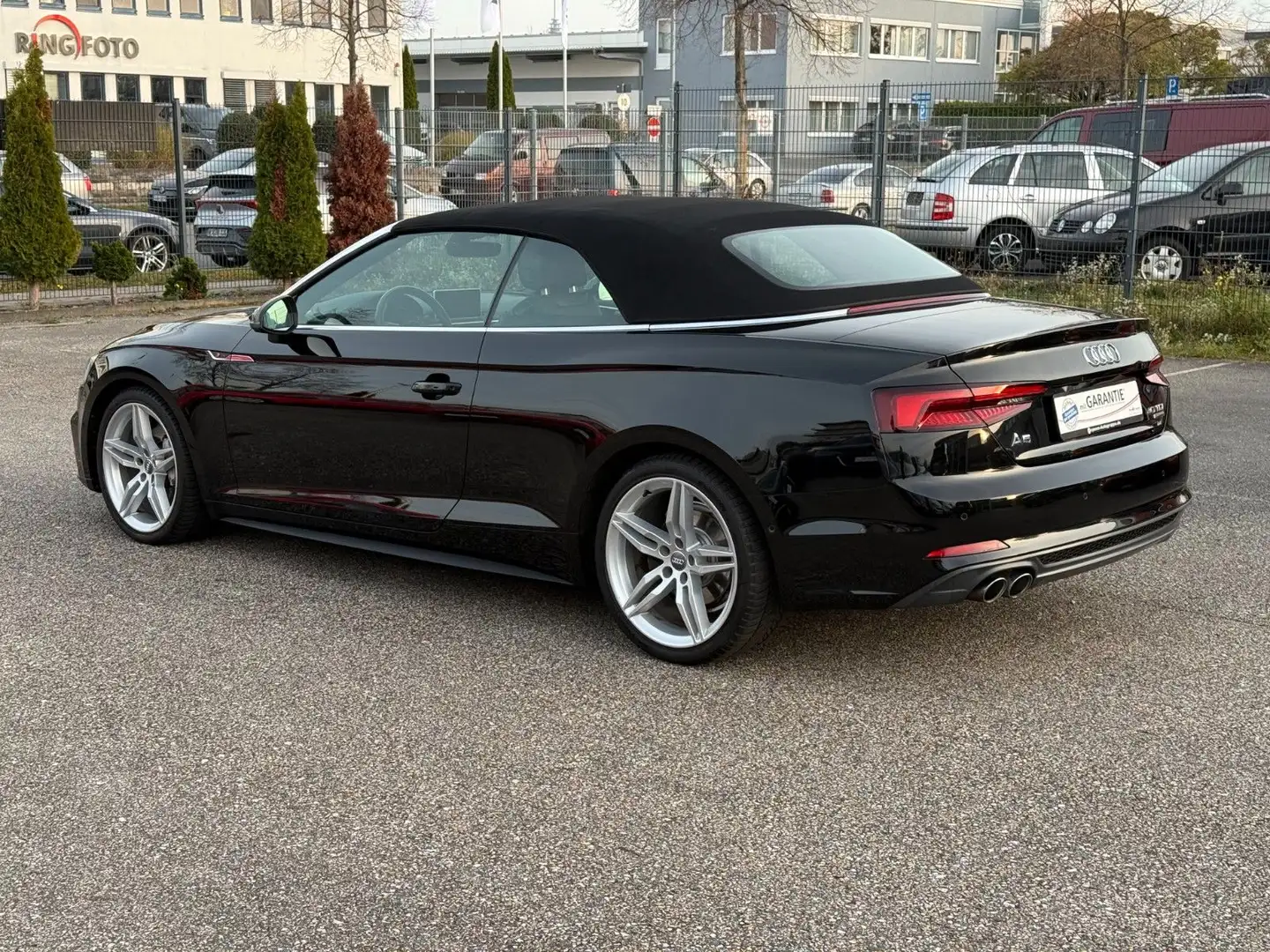 Audi A5 Cabriolet 40 TDI quattro S-line*VIRTUAL*VOLL* Schwarz - 2
