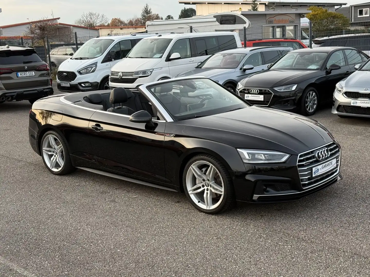 Audi A5 Cabriolet 40 TDI quattro S-line*VIRTUAL*VOLL* Schwarz - 1