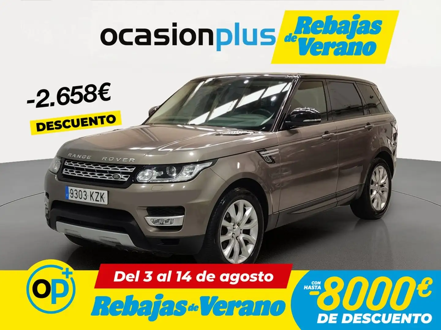 Land Rover Range Rover Sport 3.0TDV6 SE Aut. Marrón - 1