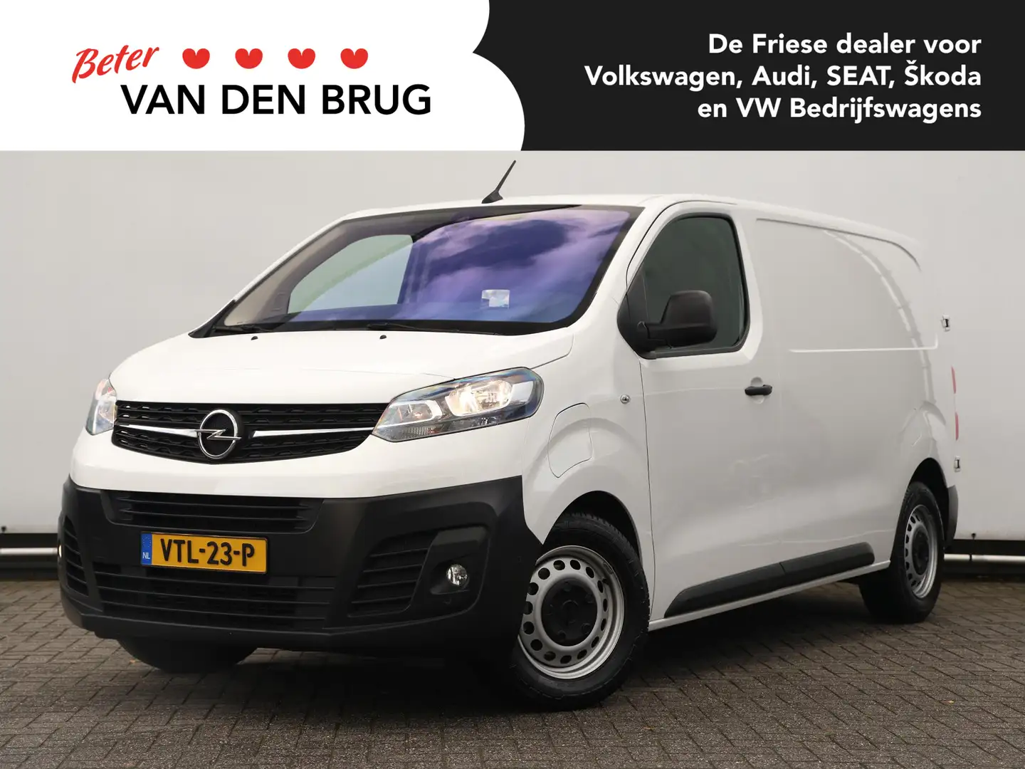 Opel Vivaro-e L2H1 Innovation 50 kWh | Navigatie | Cruise contro Blanc - 1