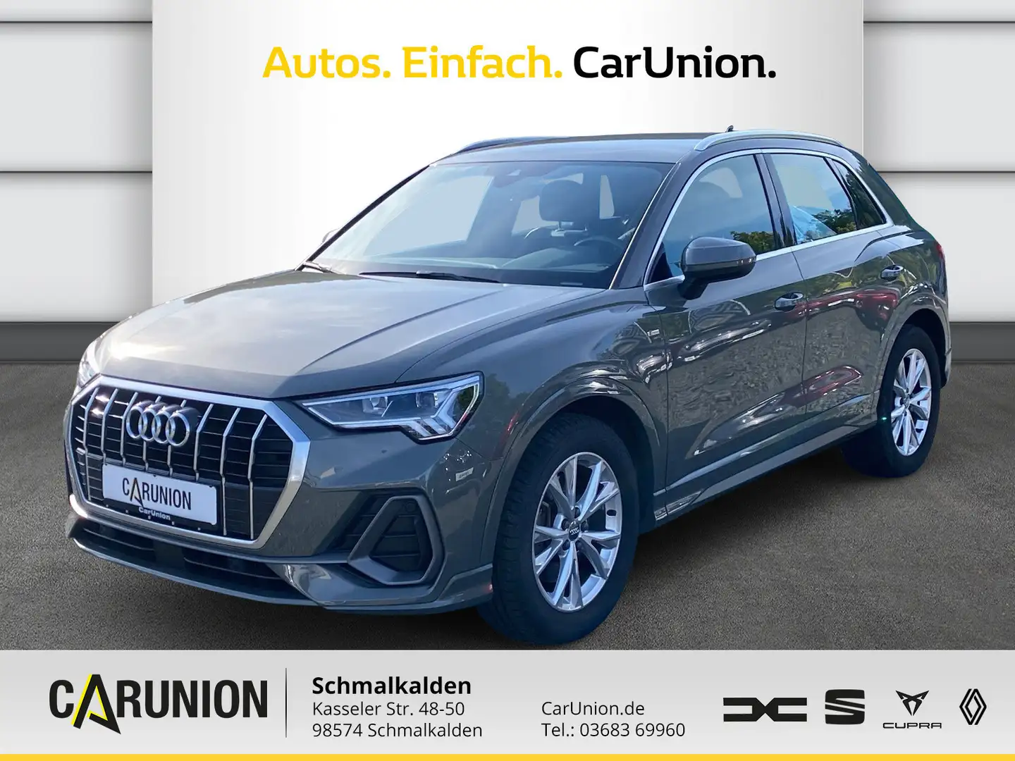 Audi Q3 40 TFSI quattro S tronic S line Grau - 1