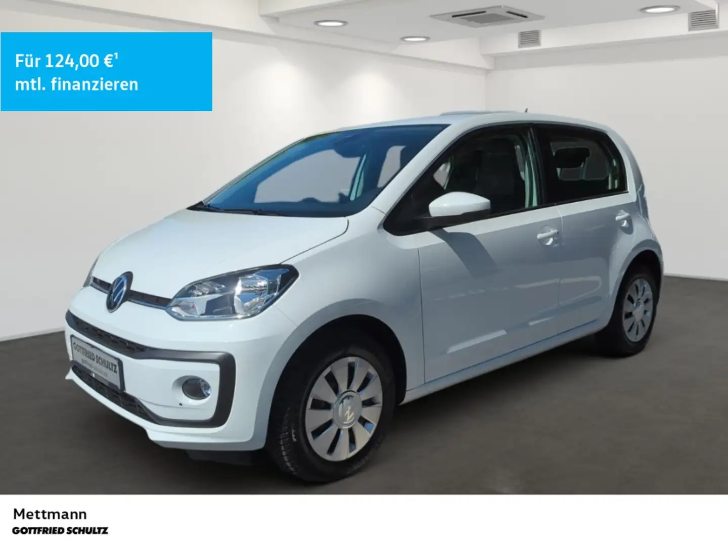 Volkswagen up! 1.0 MPI MOVE KLIMA SHZ ZV E-FENSTER Blanc - 1