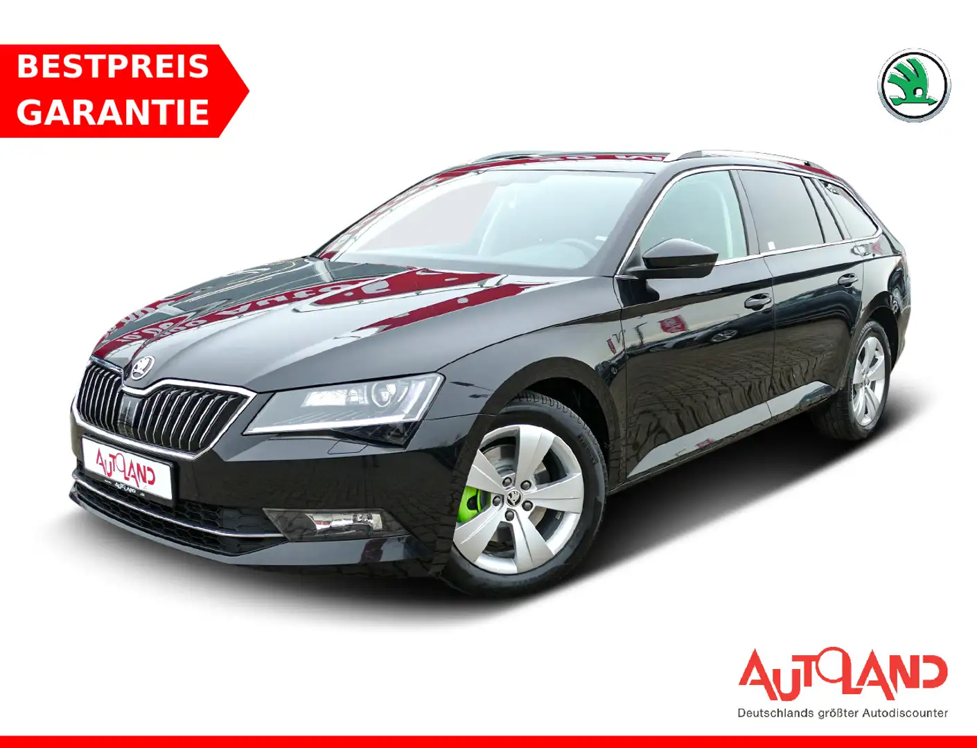 Skoda Superb Combi 2.0 TDI DSG AAC Bi-Xenon Navi SHZ Schwarz - 1
