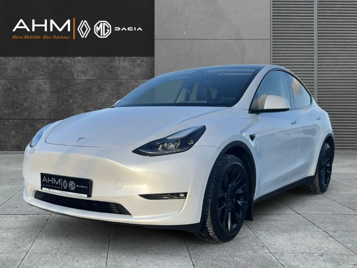 Tesla Model Y Long Range Dual AWD Anhängerkupplung * MwSt. auswe Weiß - 1