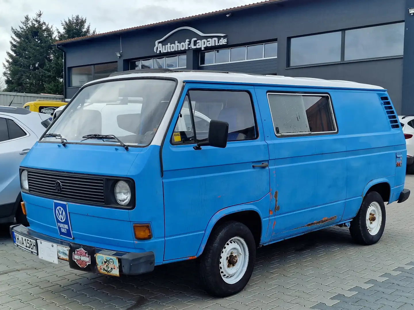 Volkswagen T3 Caravelle Camping/ Wohnmobil/Luft/ Blauw - 1