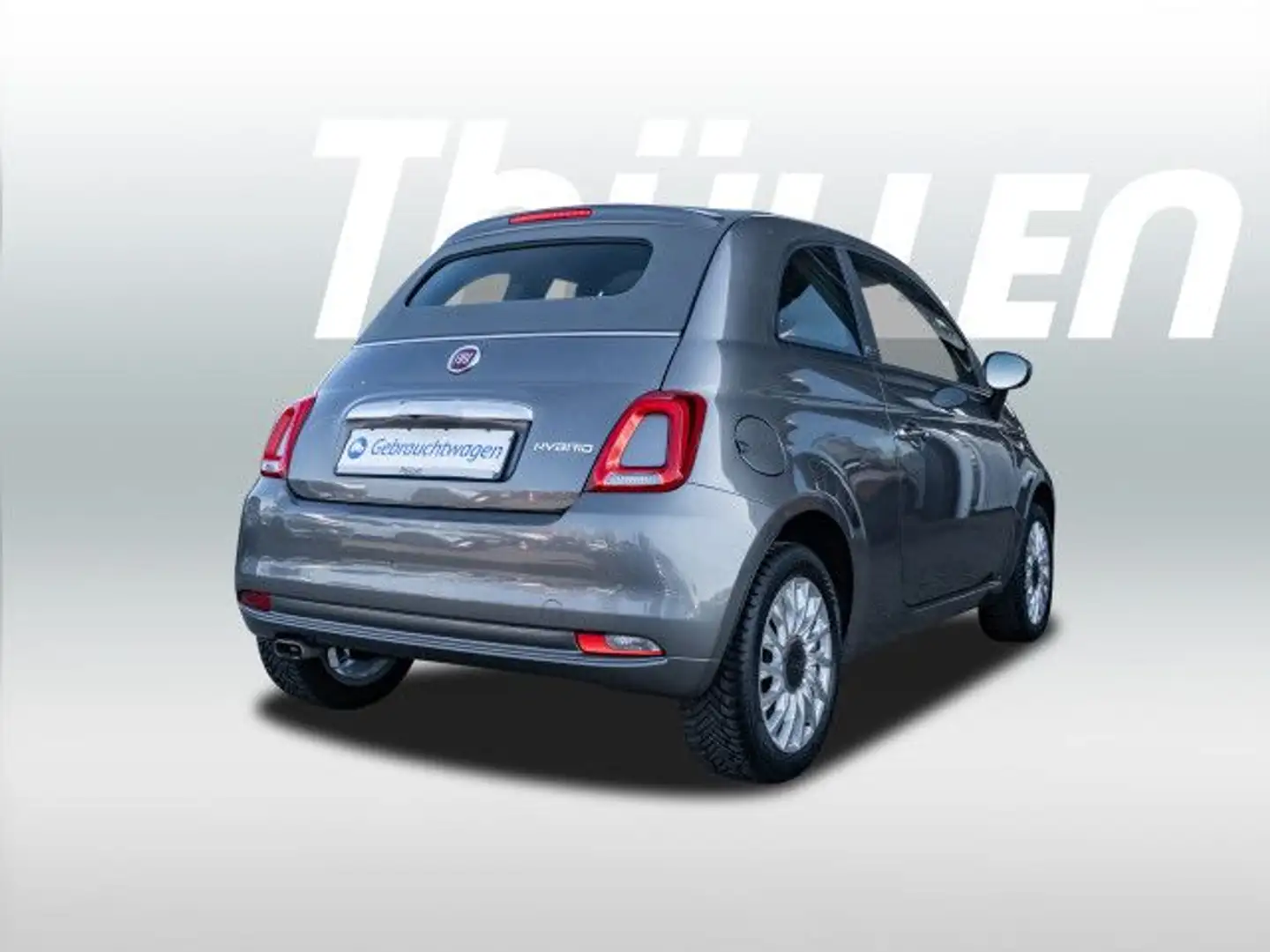 Fiat 500C 500 C Lounge 1.0 GSE Klima Radio BT USB PDC Grau - 2