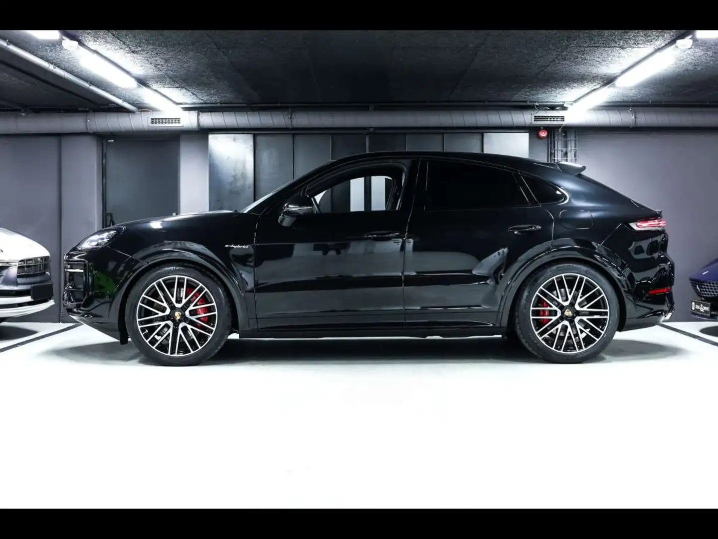 Porsche Cayenne S COUPE E-HYBRIDSPORTDESIGNDISPLAYAHKFULL PPF Noir - 2