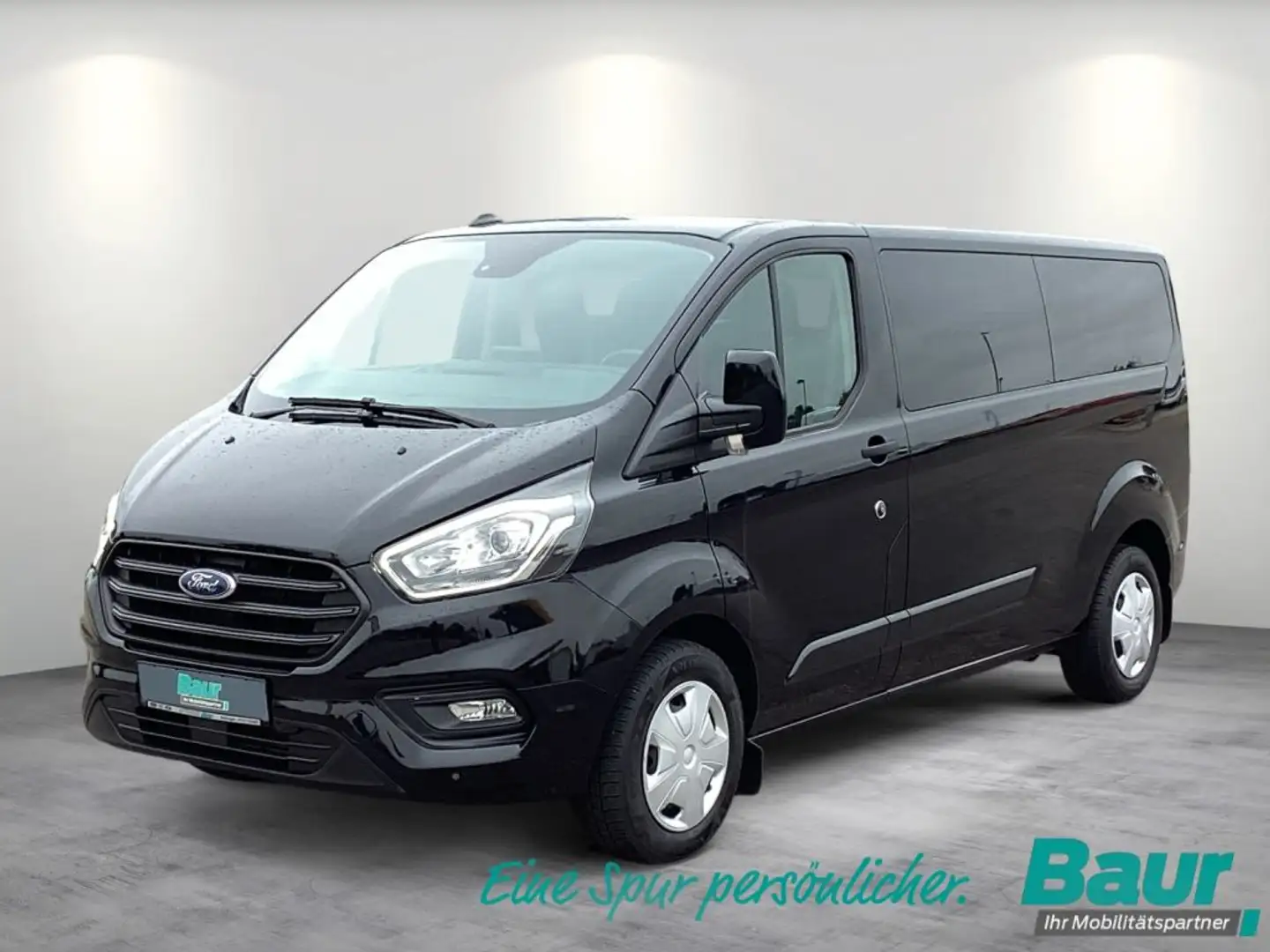 Ford Transit Custom 340 L2H1 PKW VA Trend 9-Sitzer AHK NAVI KAMERA Schwarz - 1